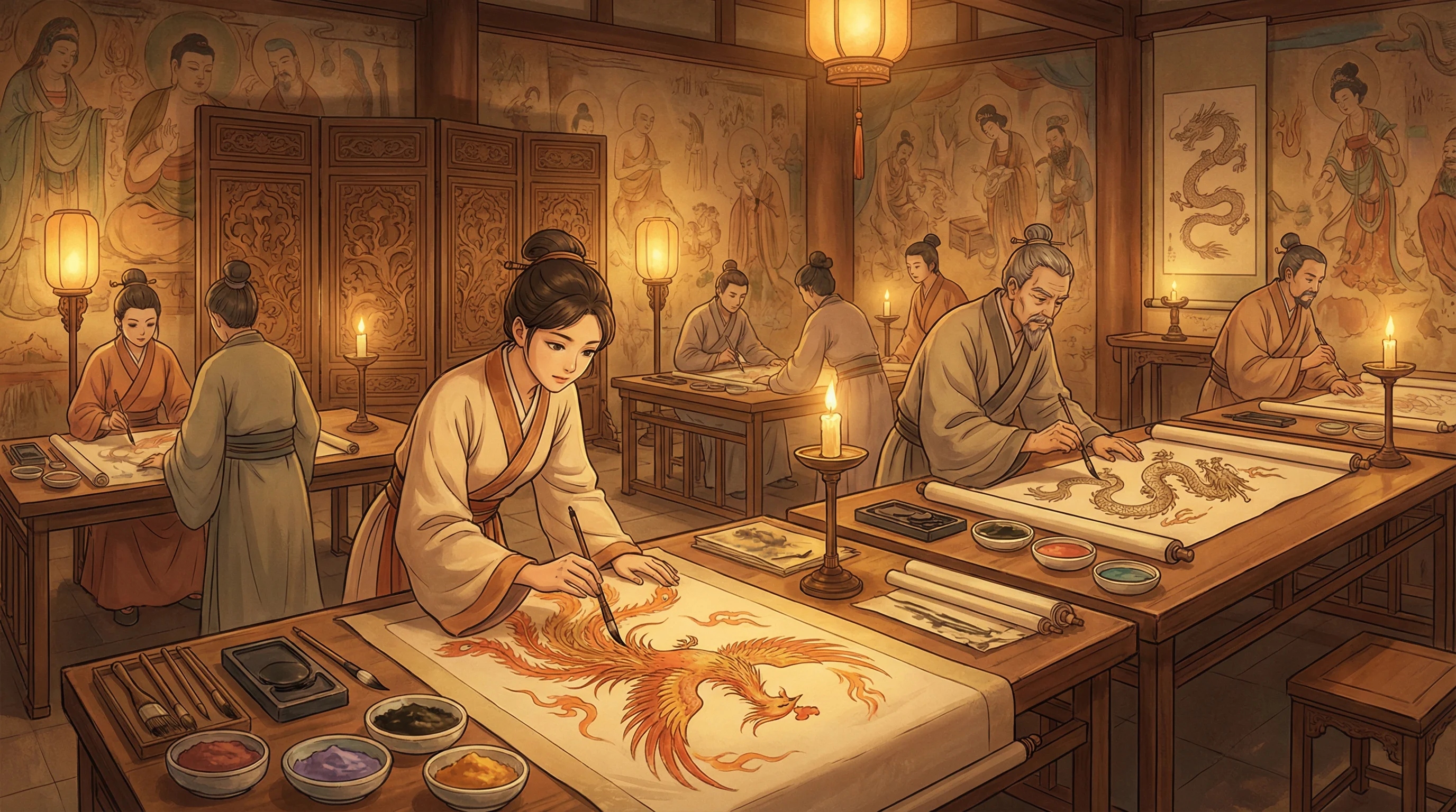 画师入驻 - 三年之约特别篇在线观看 国风动漫画师